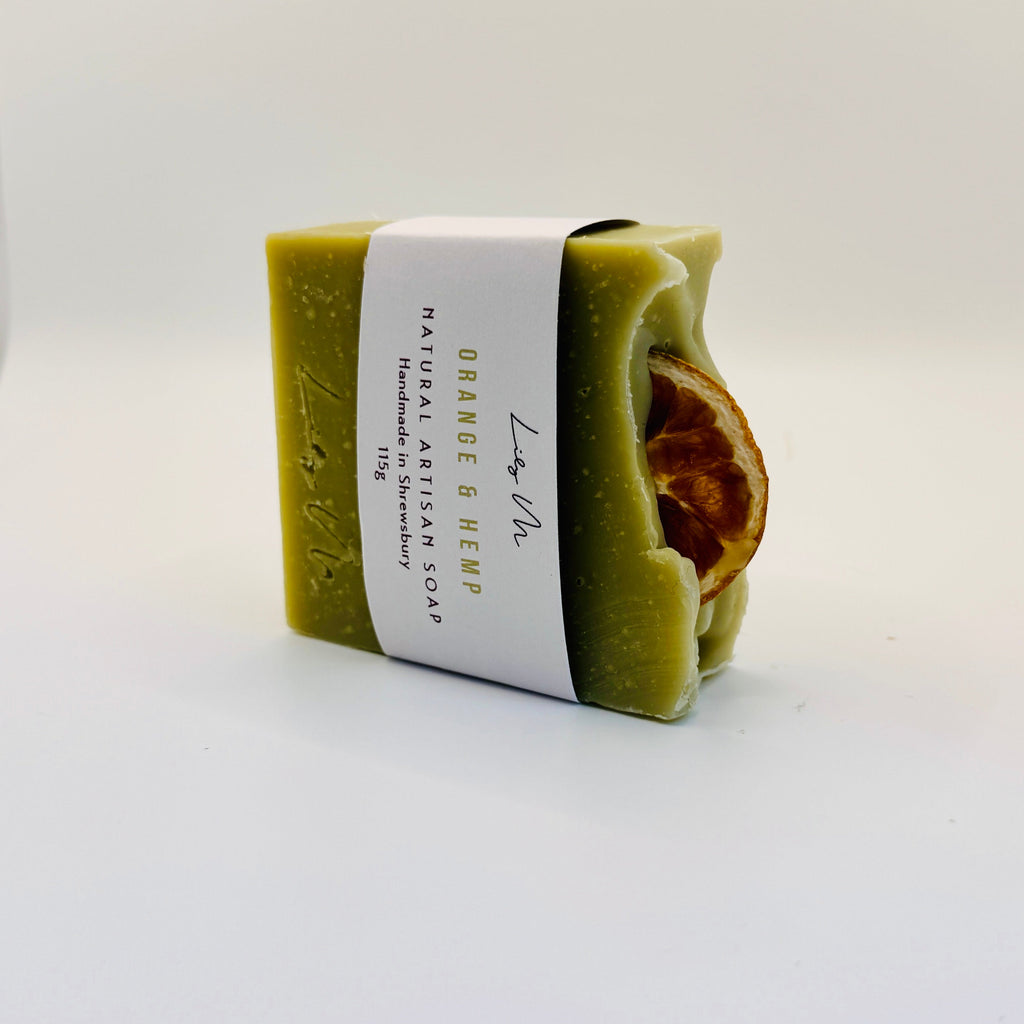 Orange & Hemp Soap Body Bar