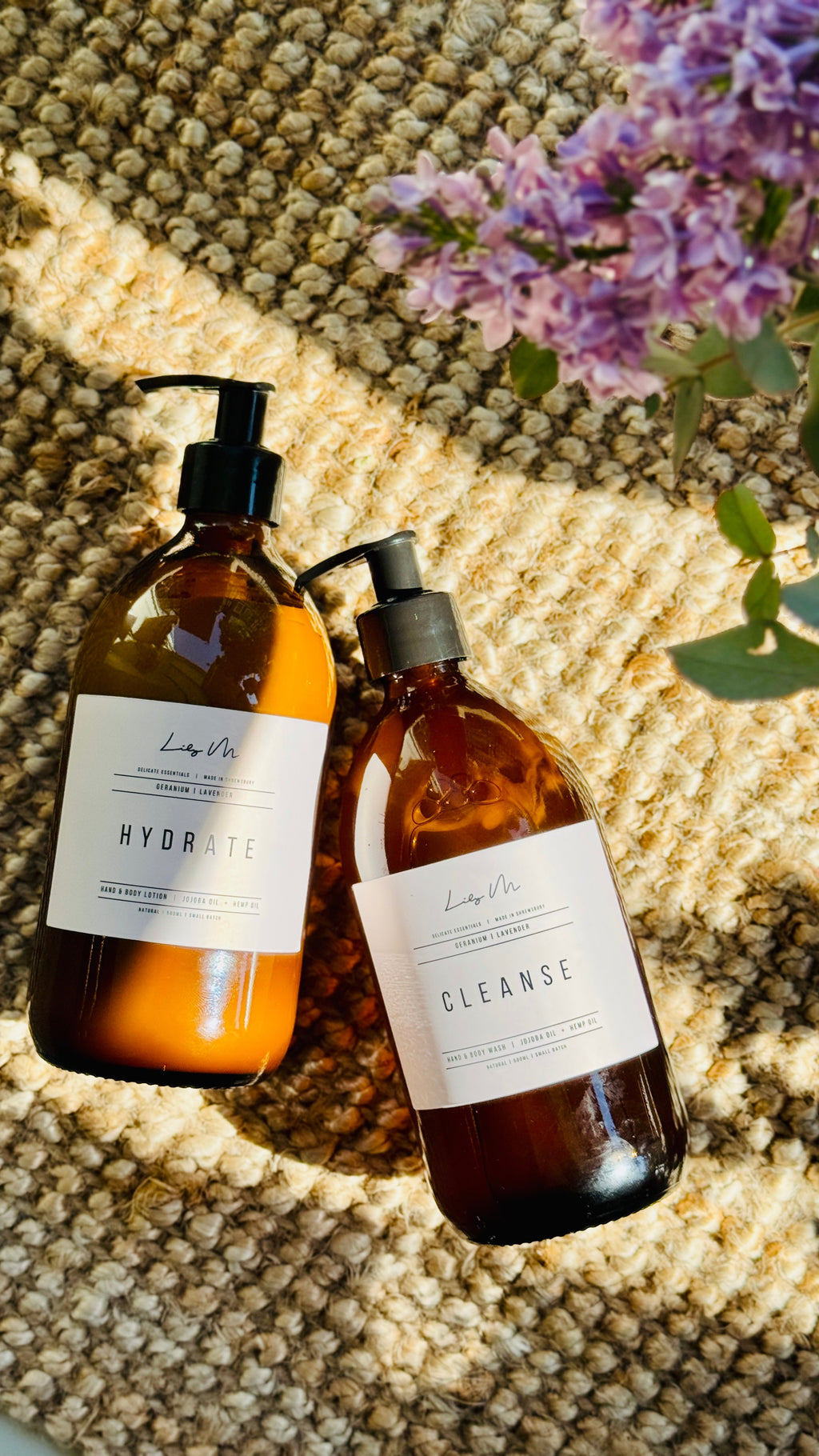Cleanse Geranium & Lavender Hand & Body Wash - 500ml