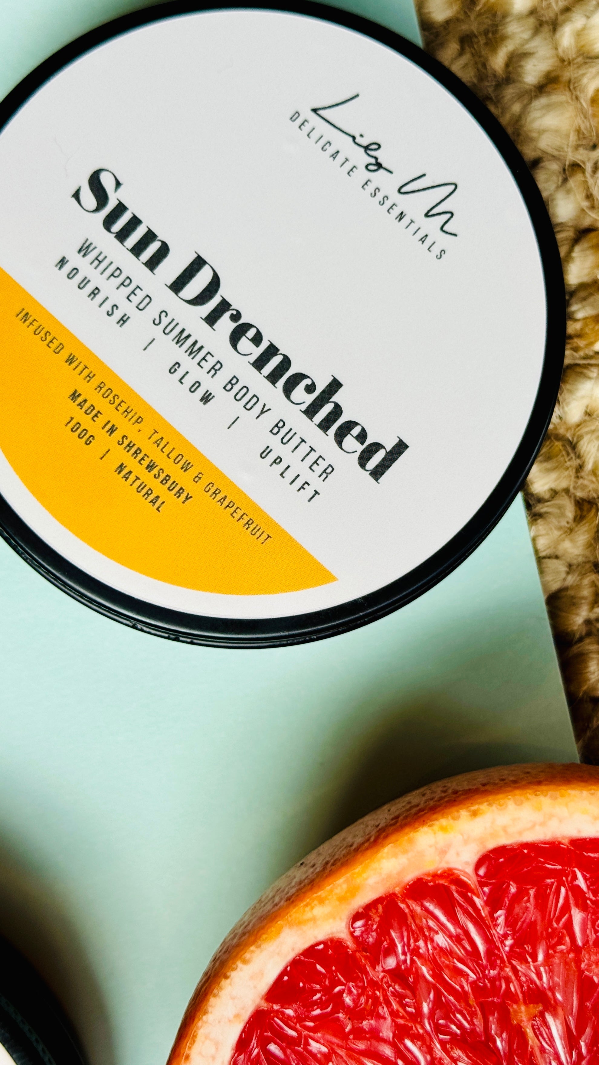 100ml Tallow Sun Drenched Body Butter