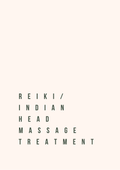 3rd June Reiki & Indian Head Massage Treatments