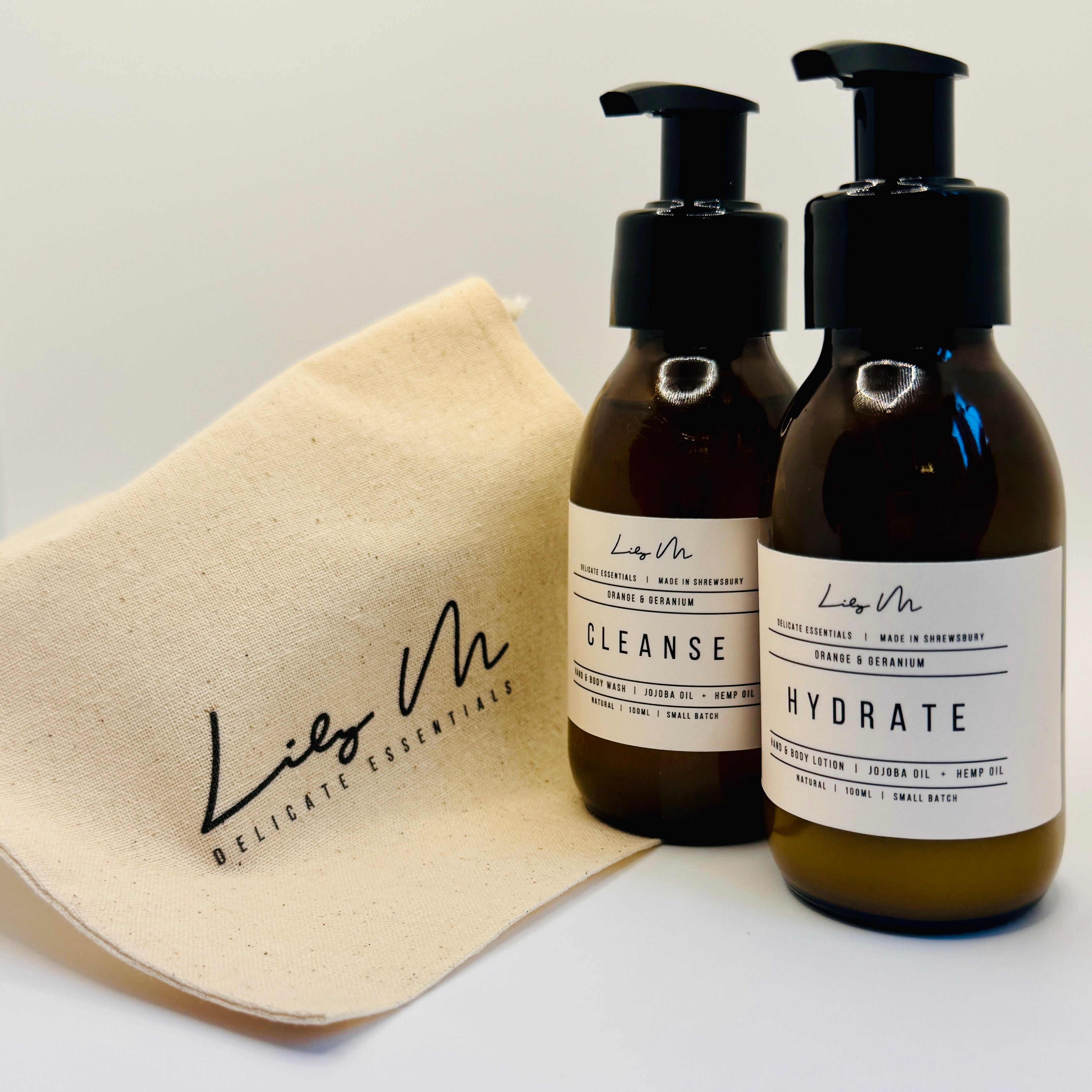Cleanse Orange & Geranium Hand & Body Wash - 100ml