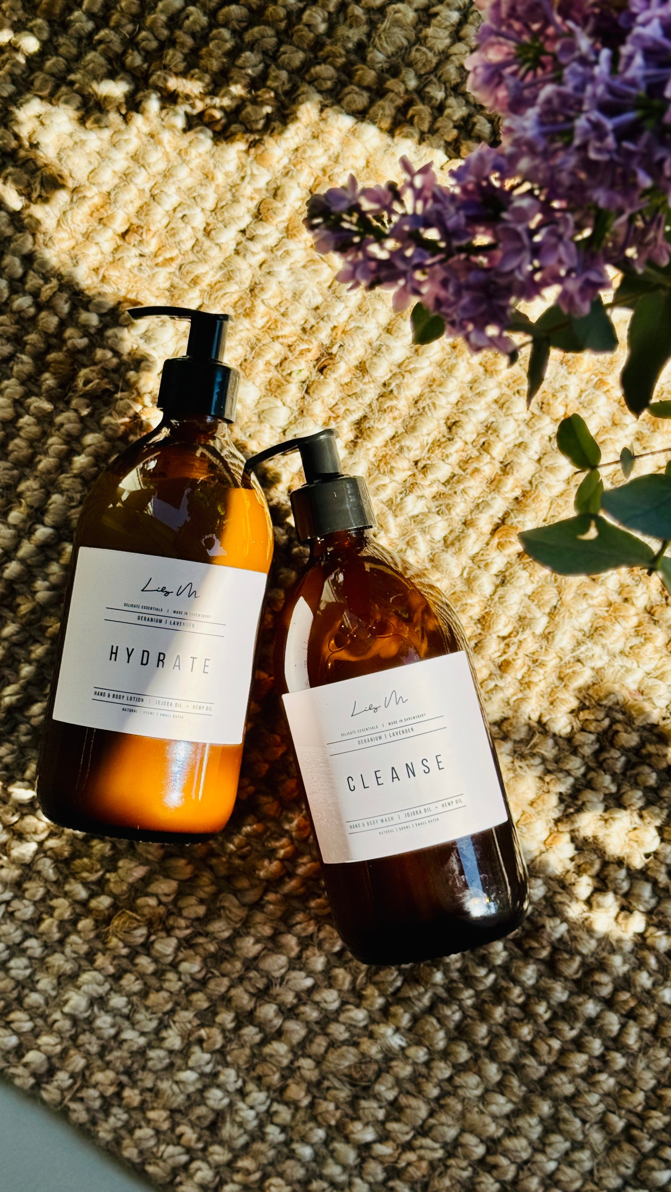 Cleanse Geranium & Lavender Hand & Body Wash - 500ml