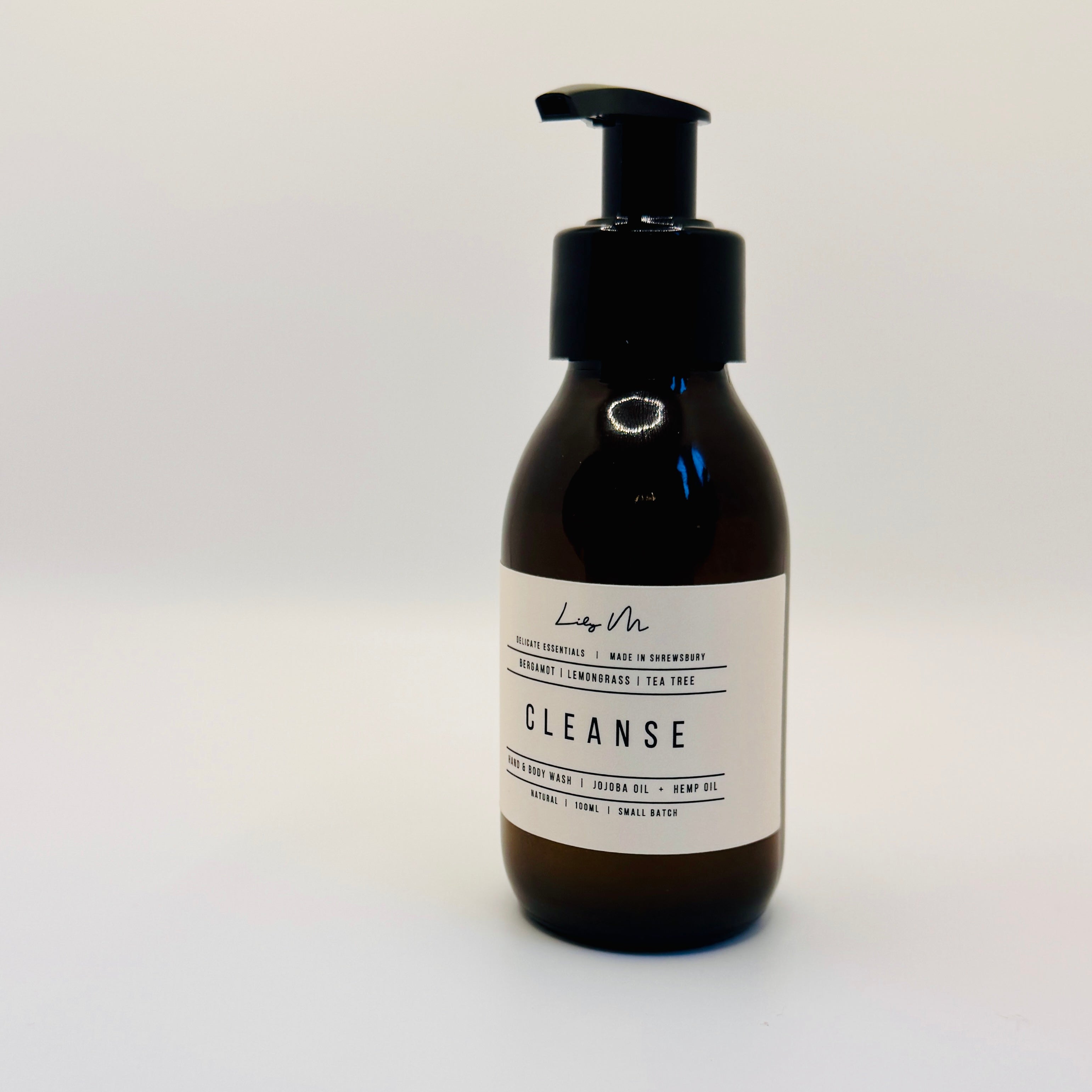 Cleanse Lemongrass Bergamot & Tea Tree Hand & Body Wash - 100ml