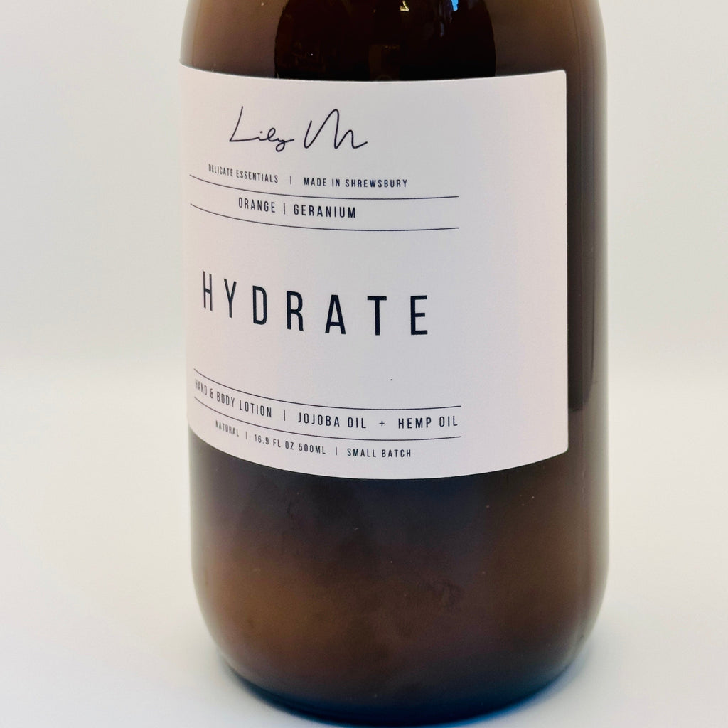 Hydrate Orange & Geranium Hand & Body Lotion - 500ml