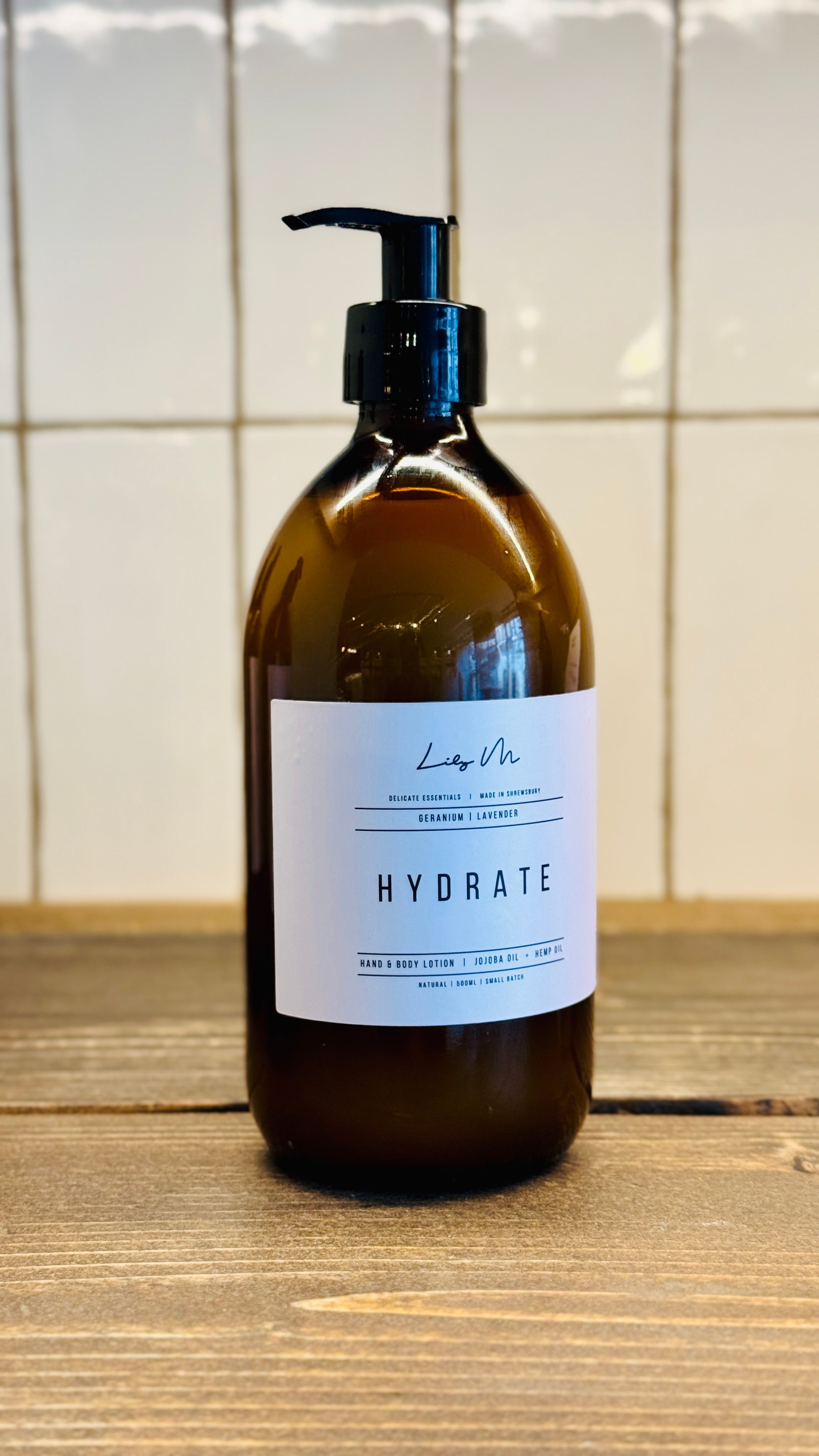 Hydrate Geranium & Lavender Hand & Body Lotion - 500ml