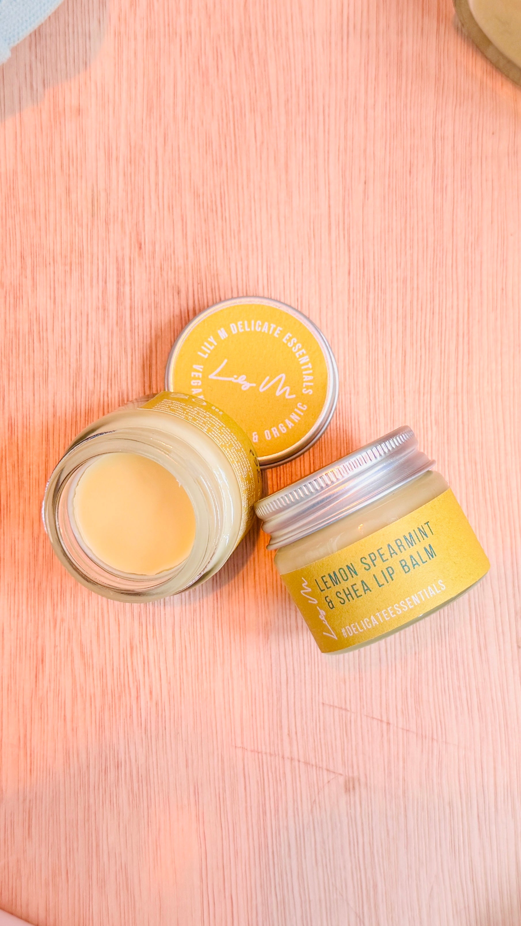 Lemon Spearmint & Shea Lip Balm