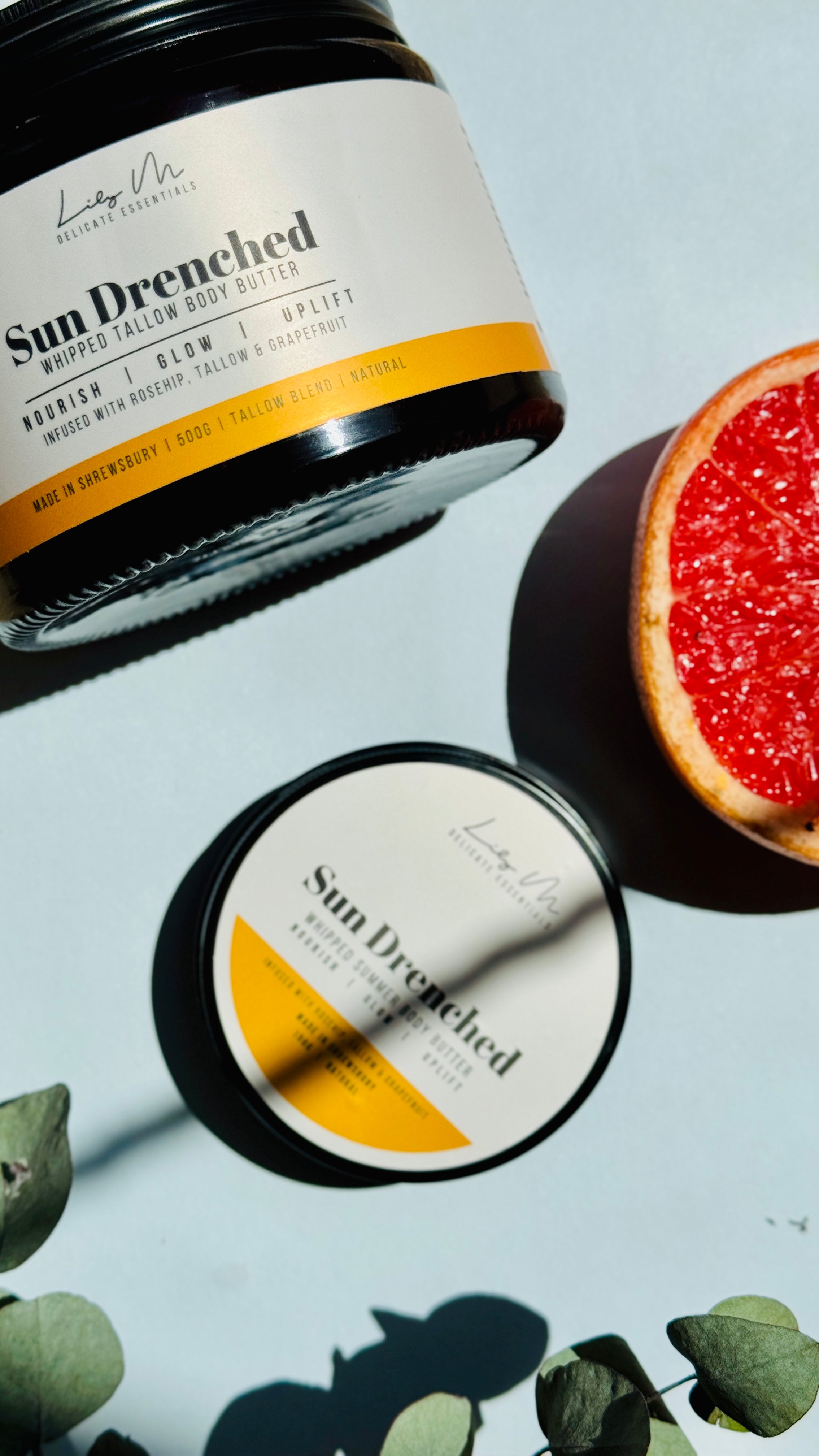 100ml Tallow Sun Drenched Body Butter