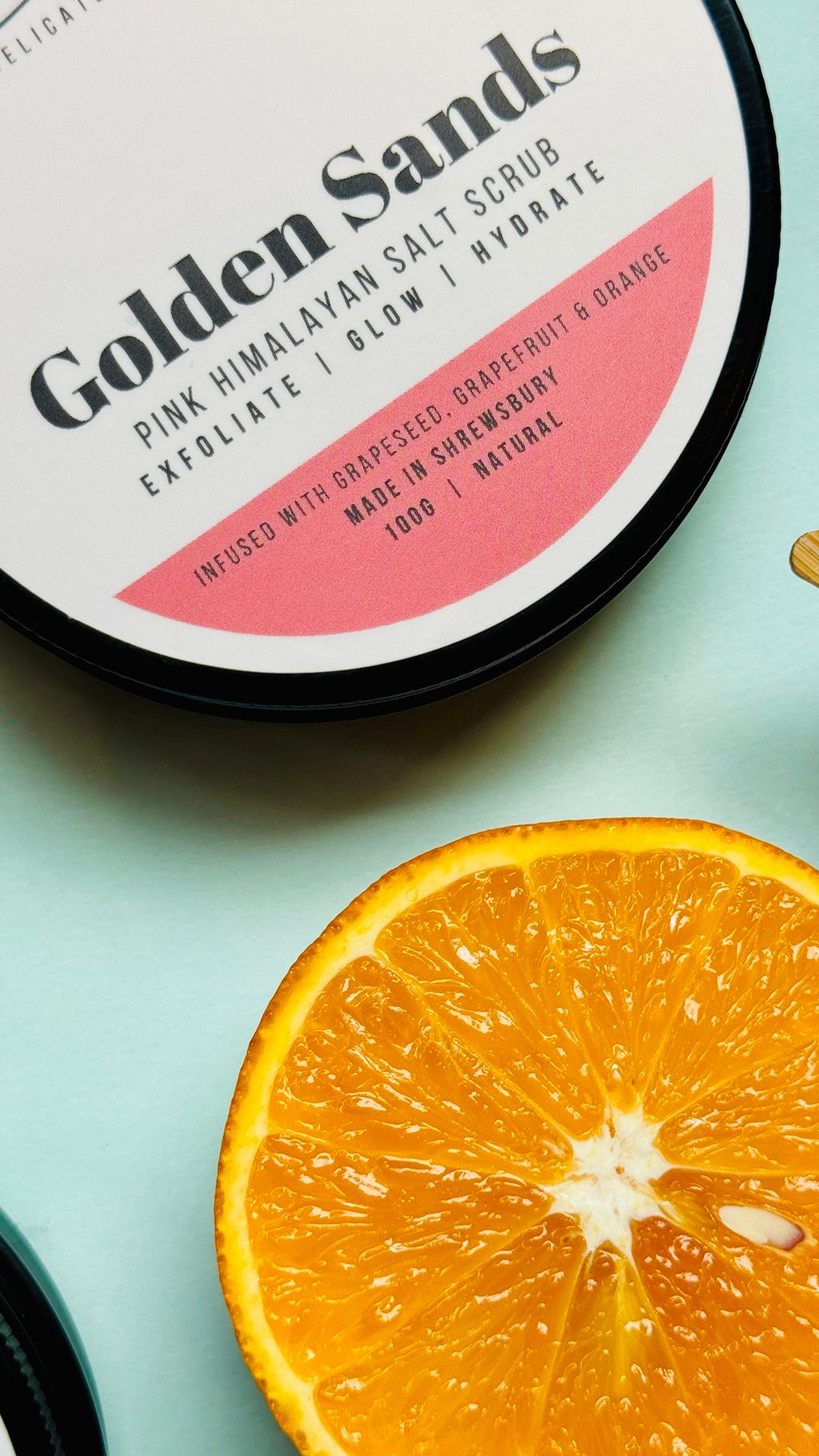 100ml Himalayan Salt Golden Sands Body Scrub