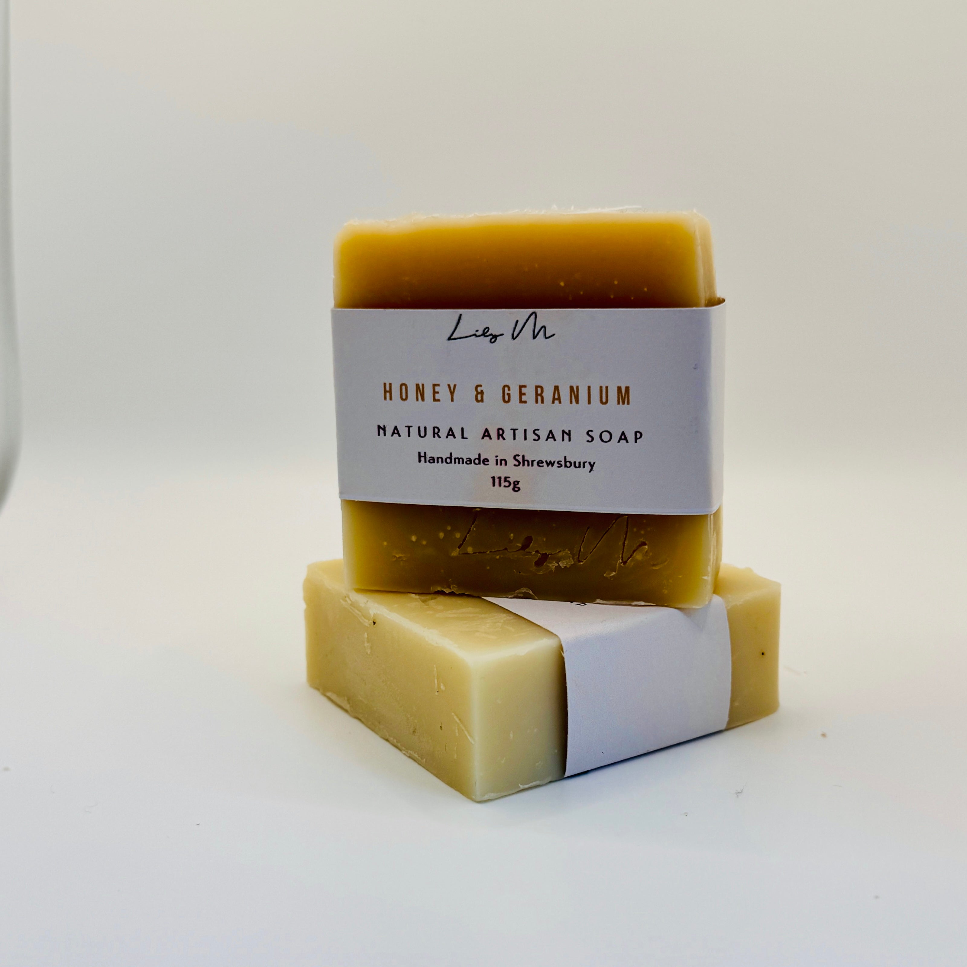 Honey & Geranium Soap Body Bar