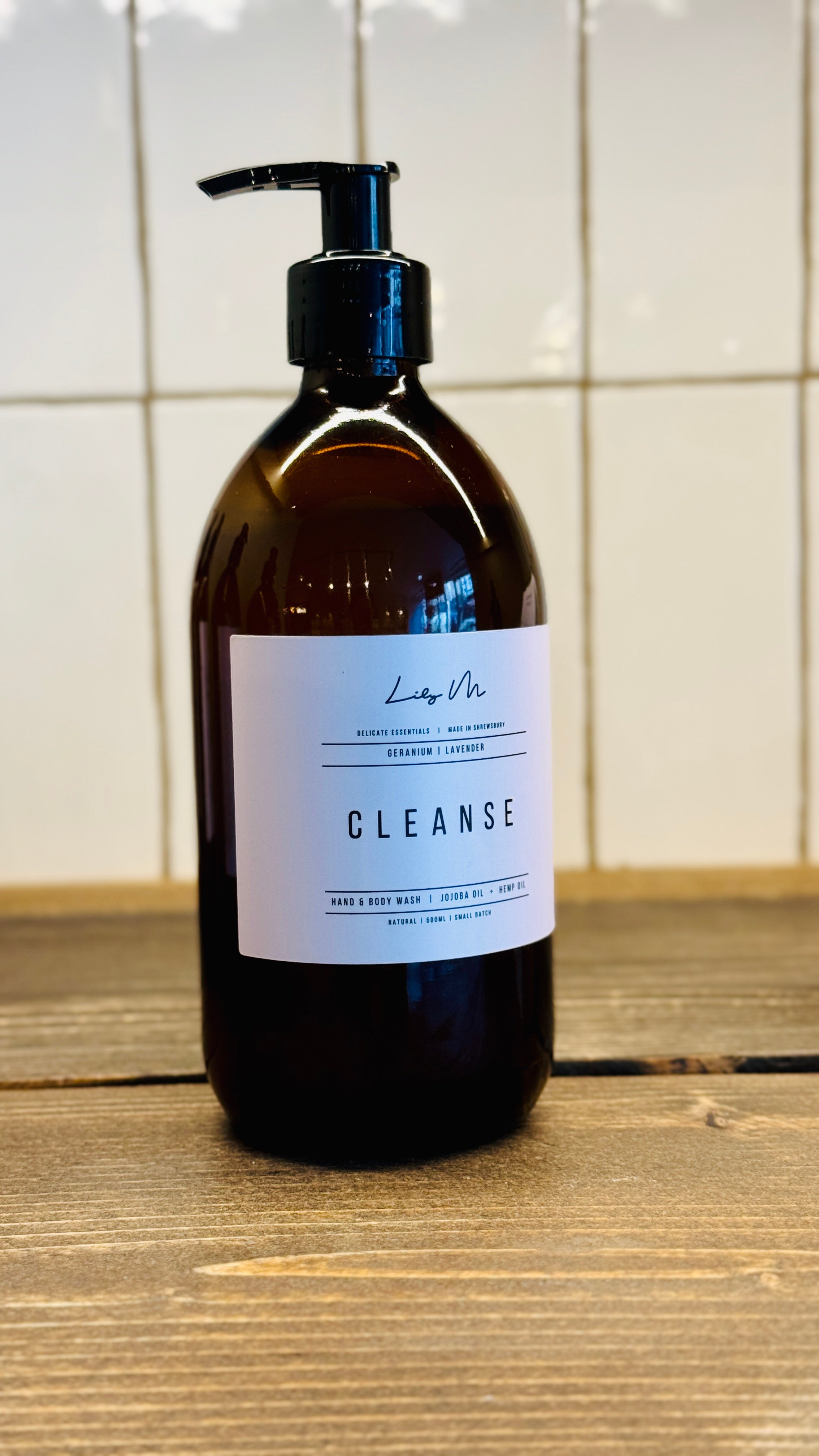Cleanse Geranium & Lavender Hand & Body Wash - 500ml
