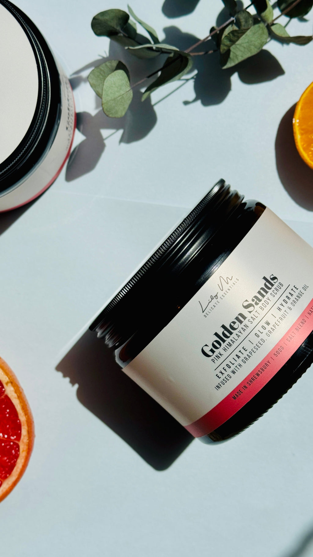 500ml Himalayan Salt Golden Sands Body Scrub