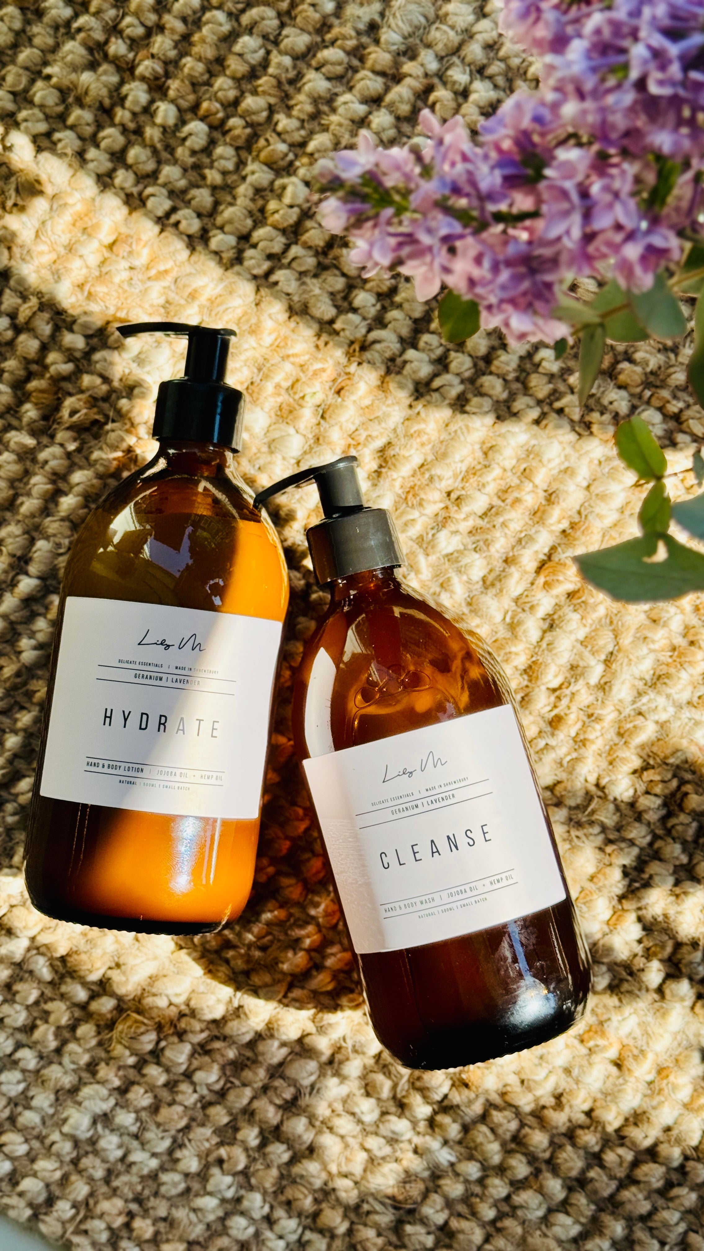 Hydrate Geranium & Lavender Hand & Body Lotion - 500ml