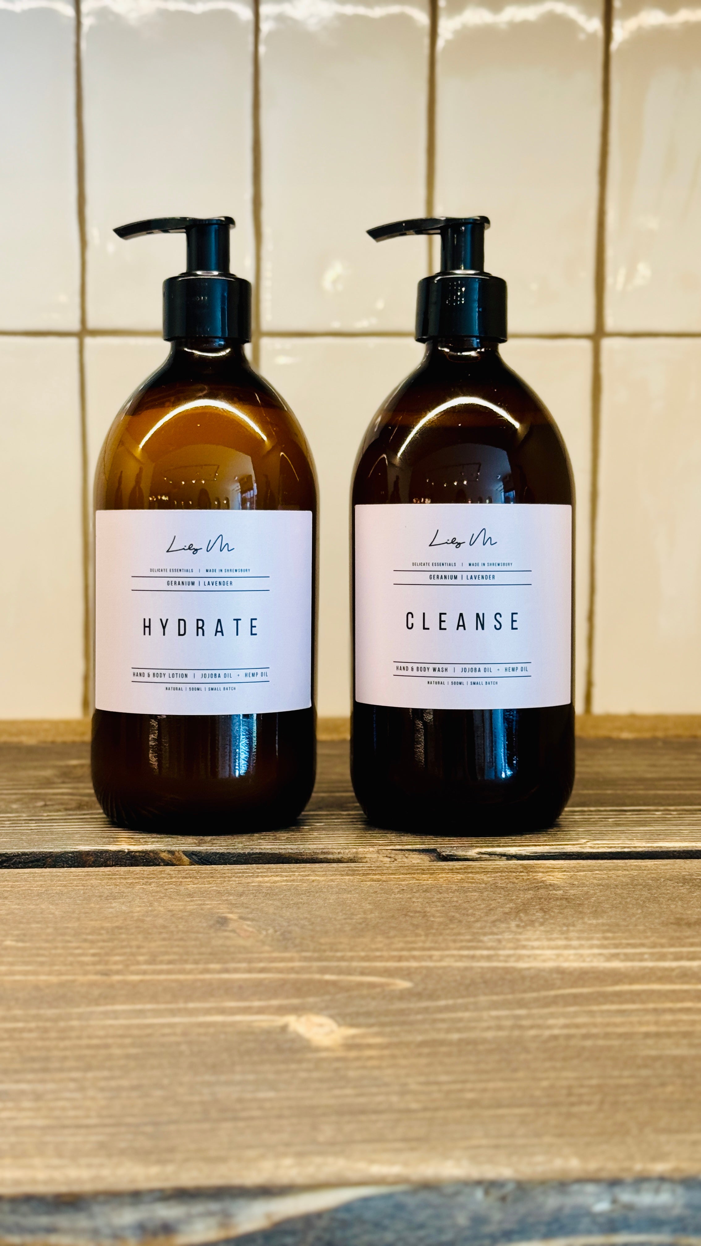 Hydrate Geranium & Lavender Hand & Body Lotion - 500ml