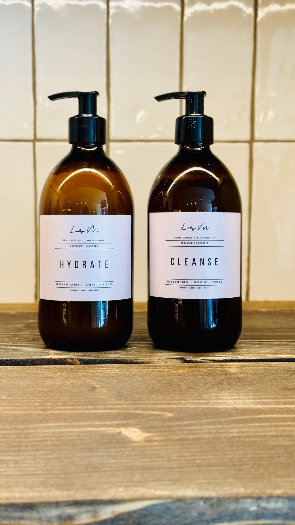 Cleanse Geranium & Lavender Hand & Body Wash - 500ml