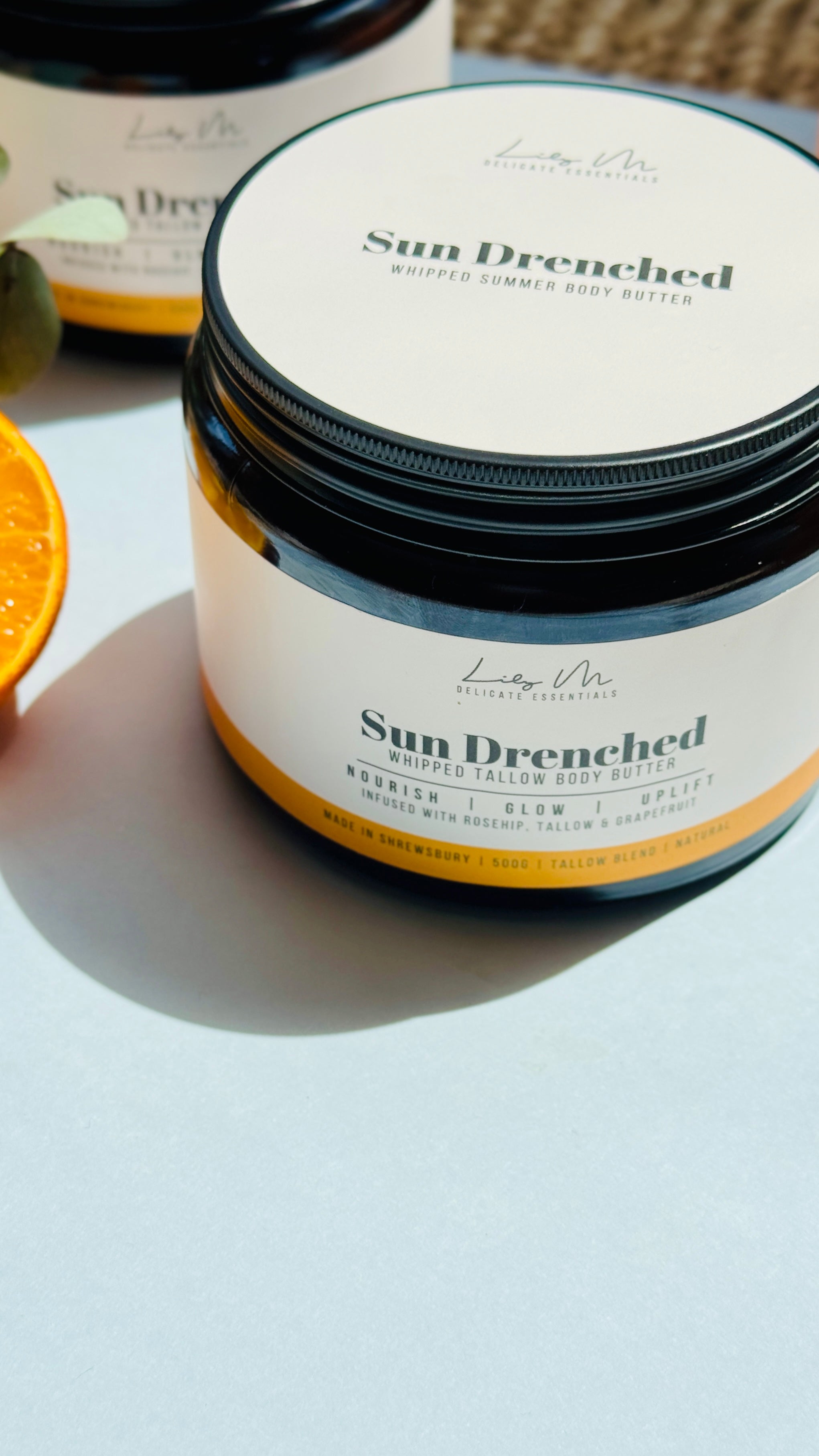 500ml Tallow Sun Drenched Body Butter