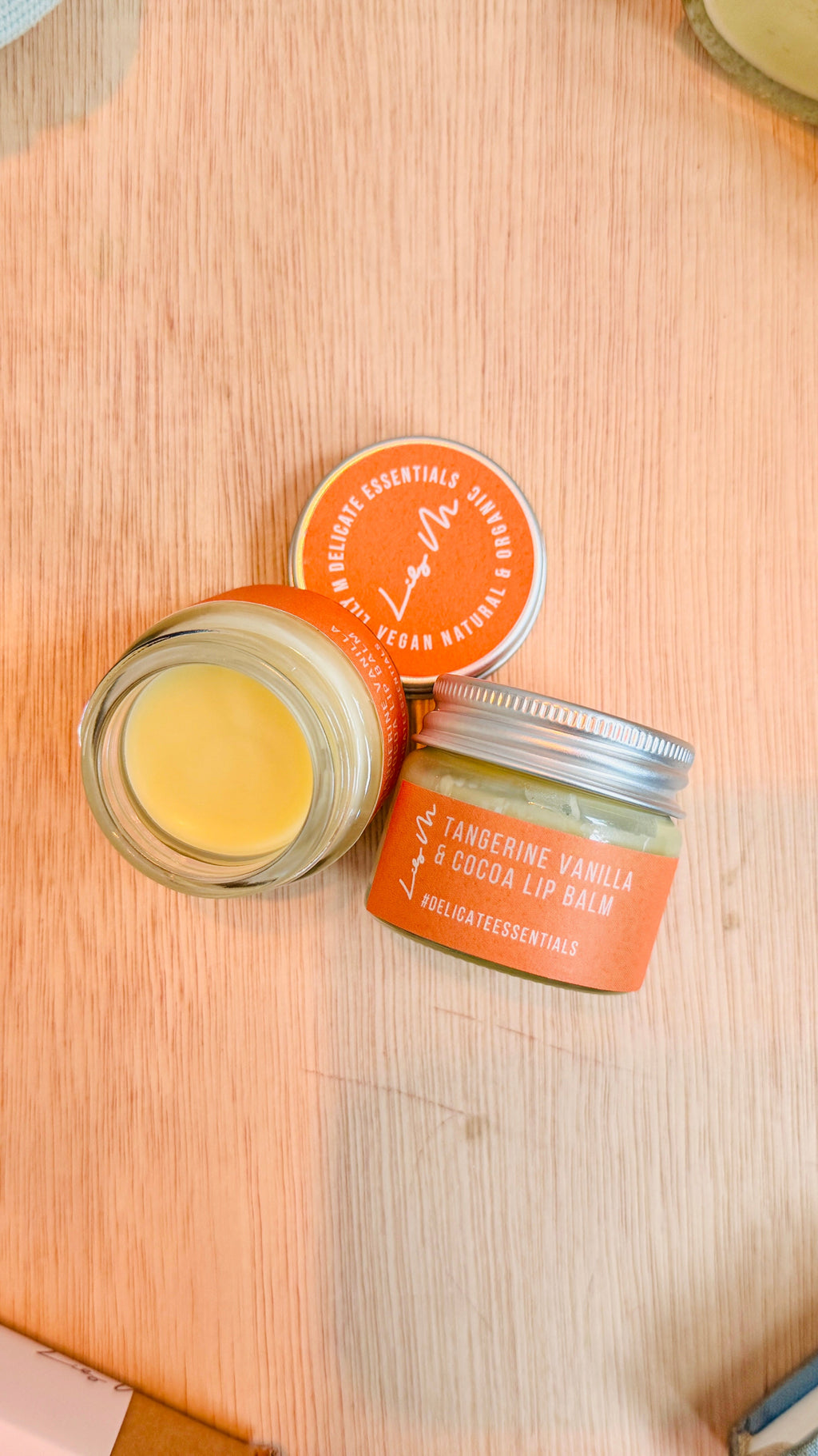 Tangerine Vanilla & Cocoa Lip Balm