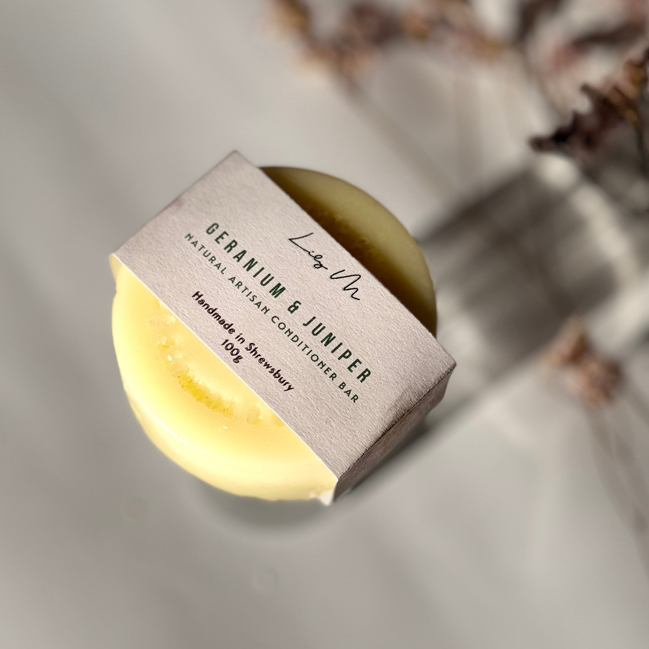 Geranium & Juniper Berry Conditioner Bar
