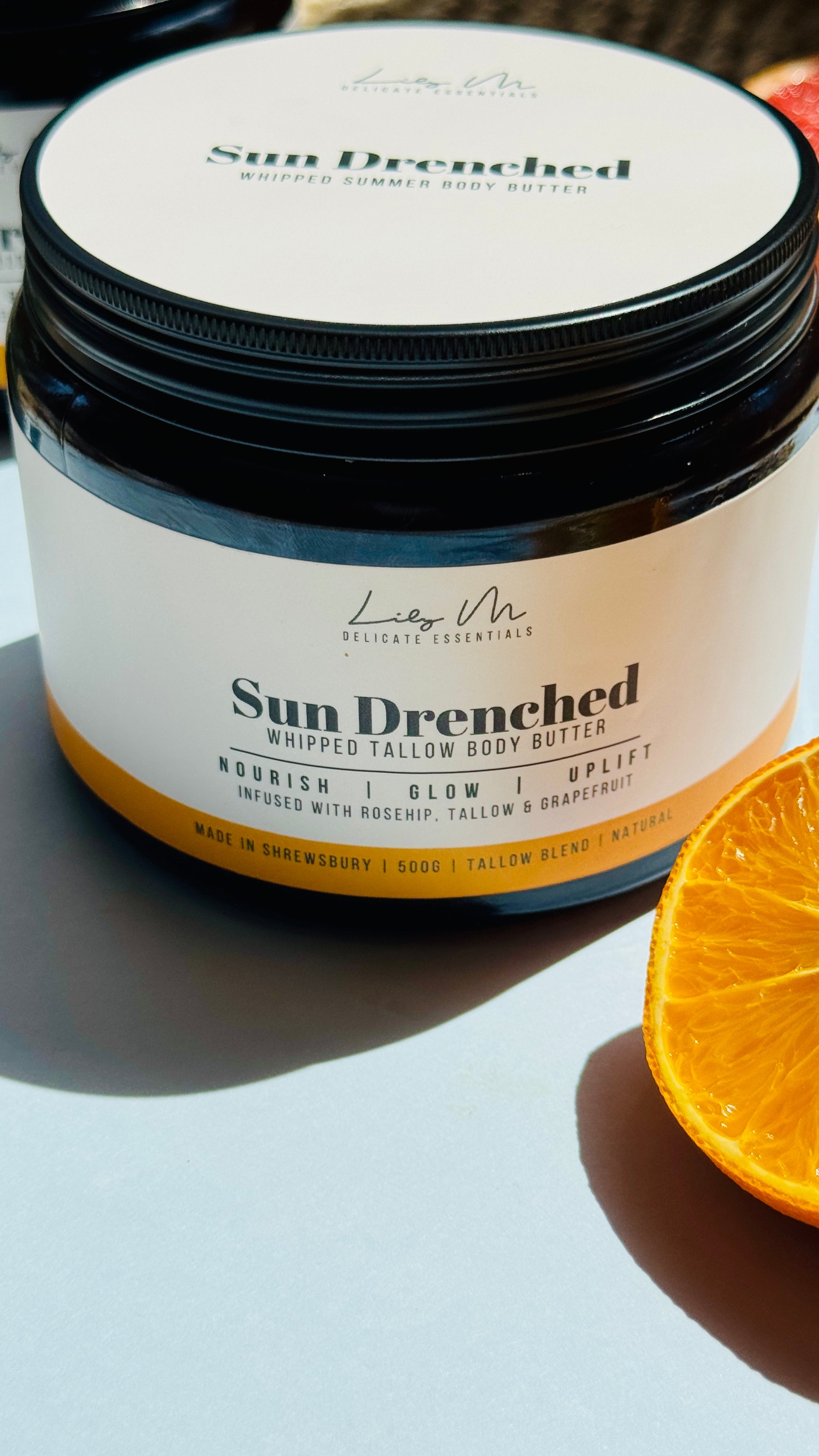 500ml Tallow Sun Drenched Body Butter