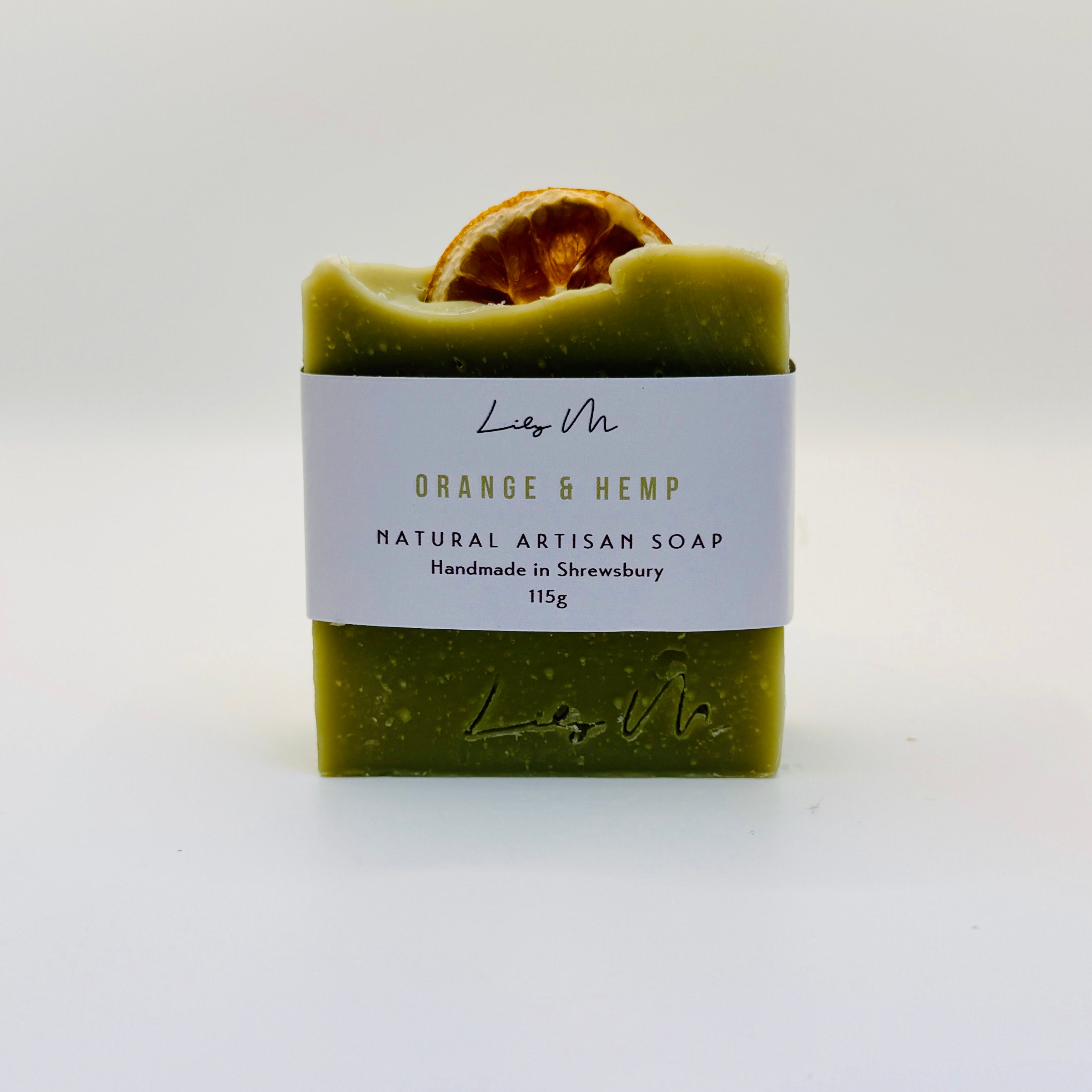 Orange & Hemp Soap Body Bar