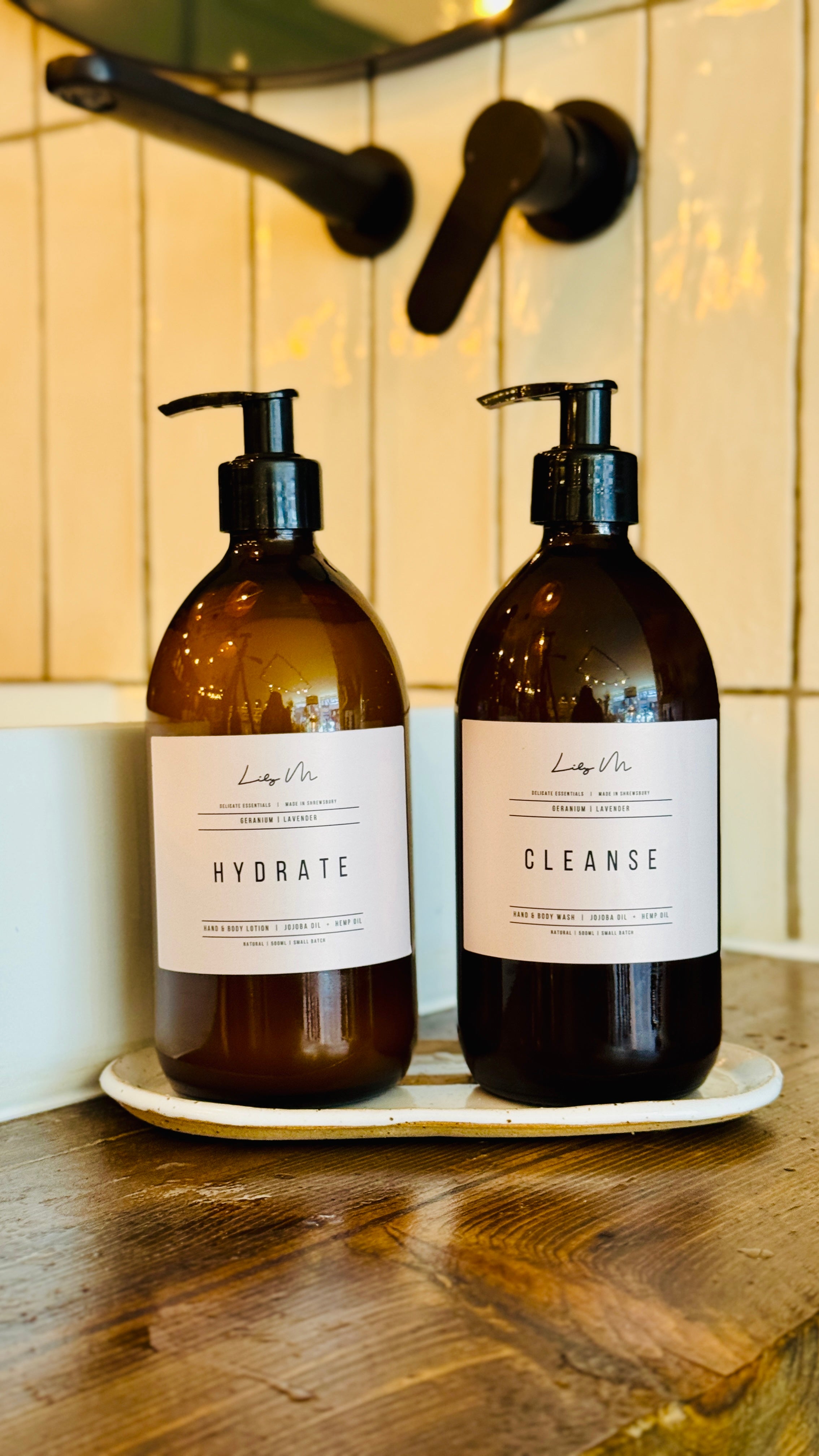 Cleanse Geranium & Lavender Hand & Body Wash - 500ml