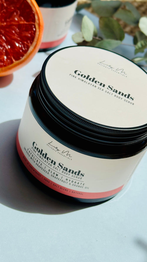 500ml Himalayan Salt Golden Sands Body Scrub