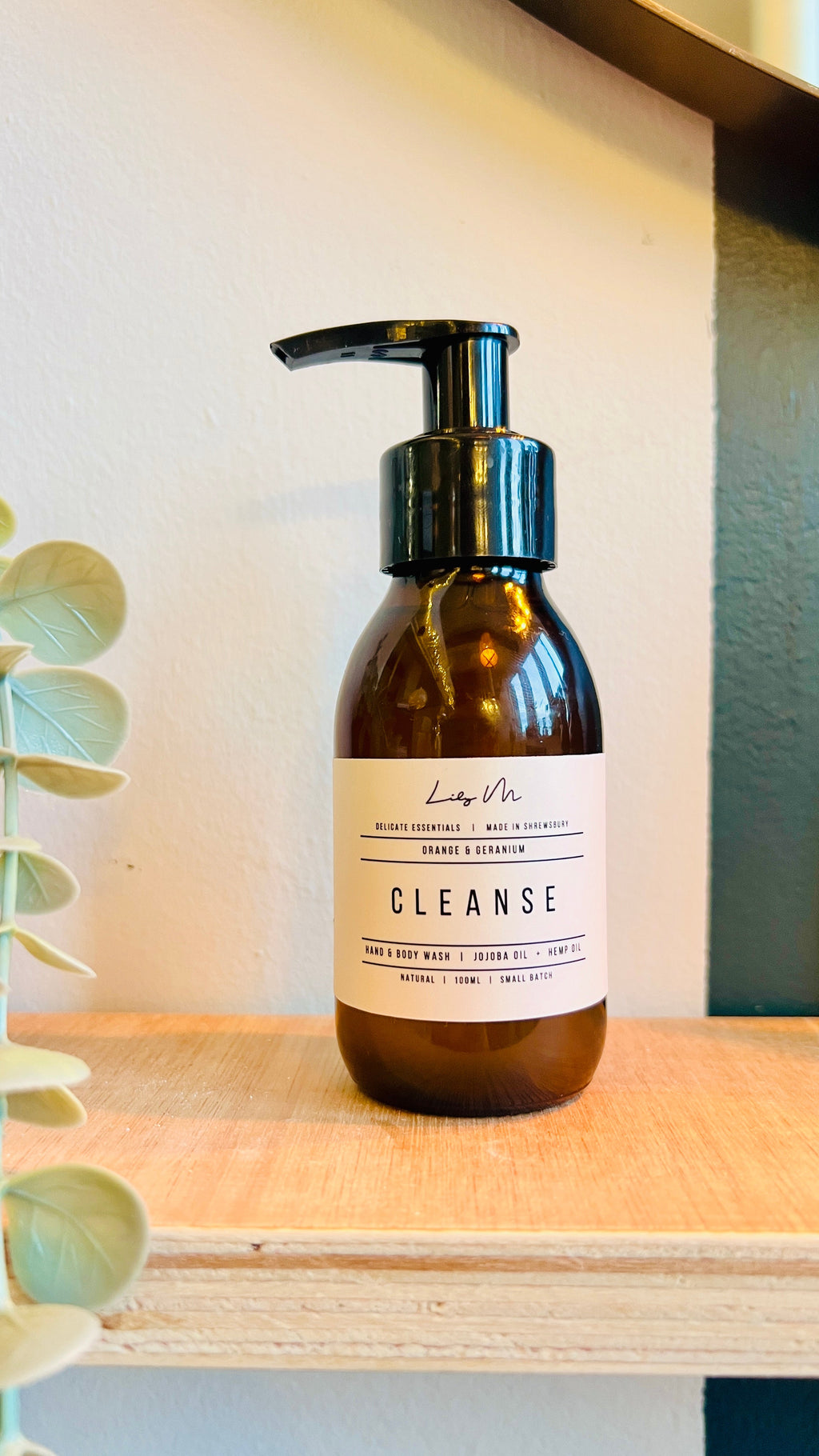 Cleanse Orange & Geranium Hand & Body Wash - 100ml