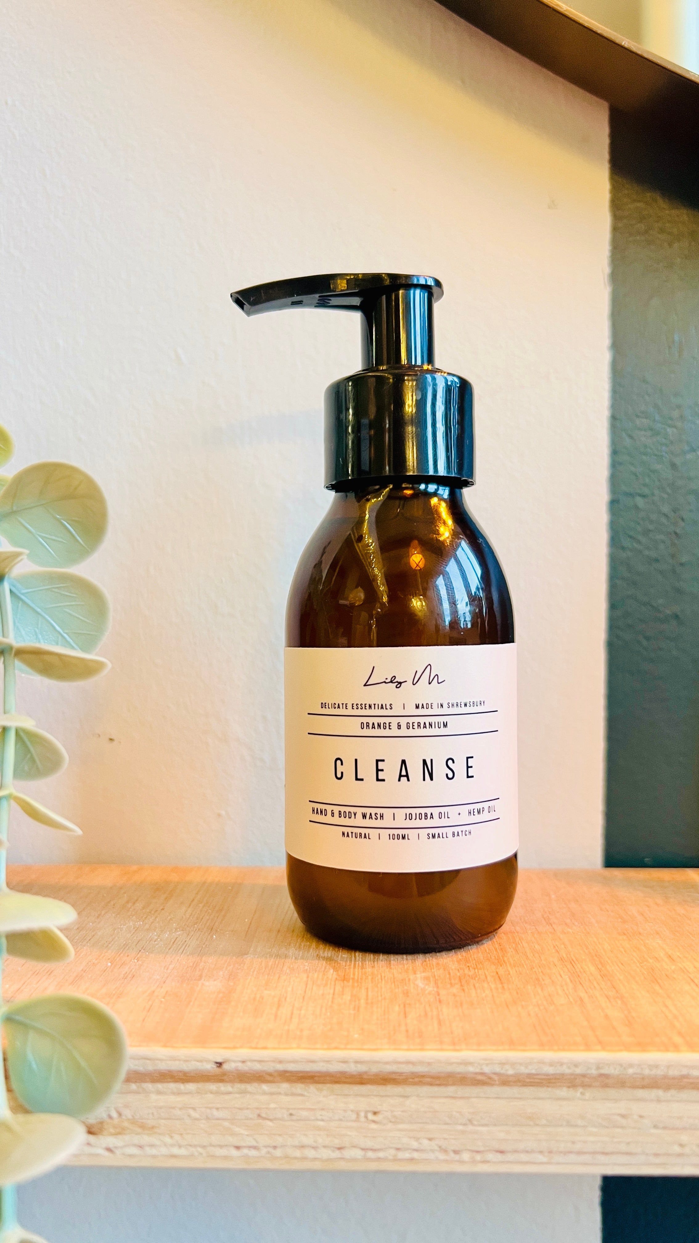 Cleanse Orange & Geranium Hand & Body Wash - 100ml