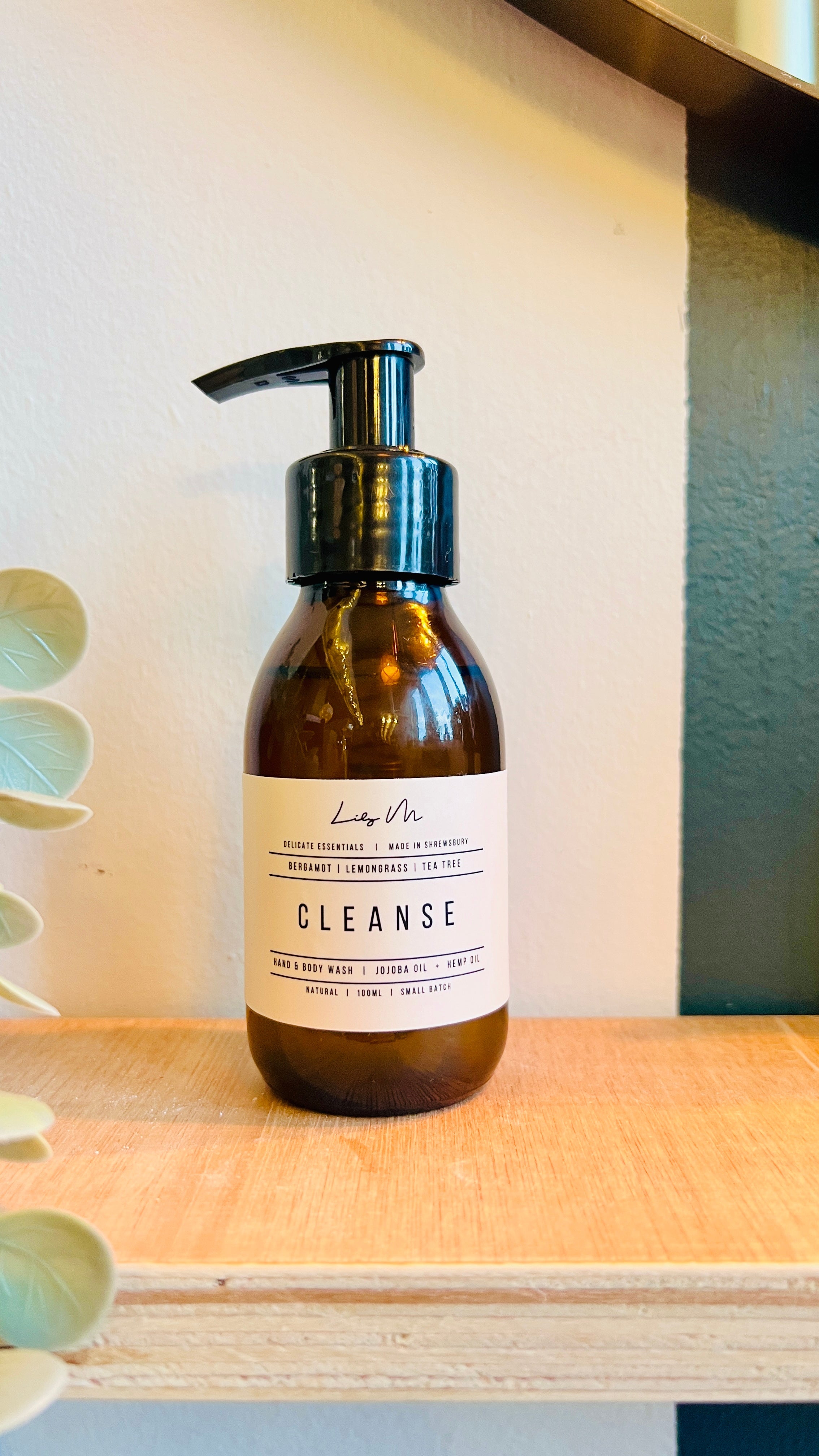 Cleanse Lemongrass Bergamot & Tea Tree Hand & Body Wash - 100ml
