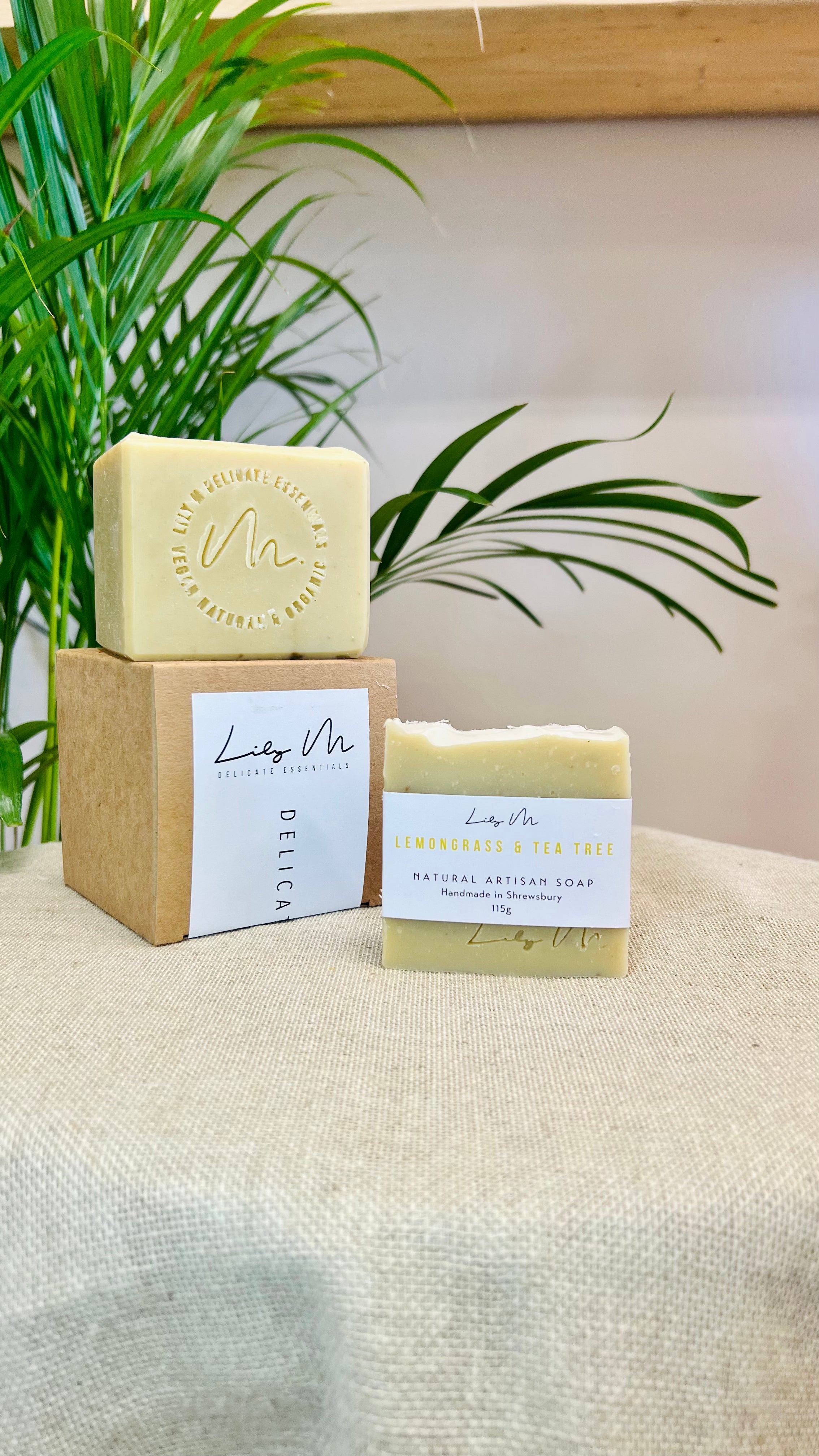 Lemongrass & Tea Tree Soap Body Bar