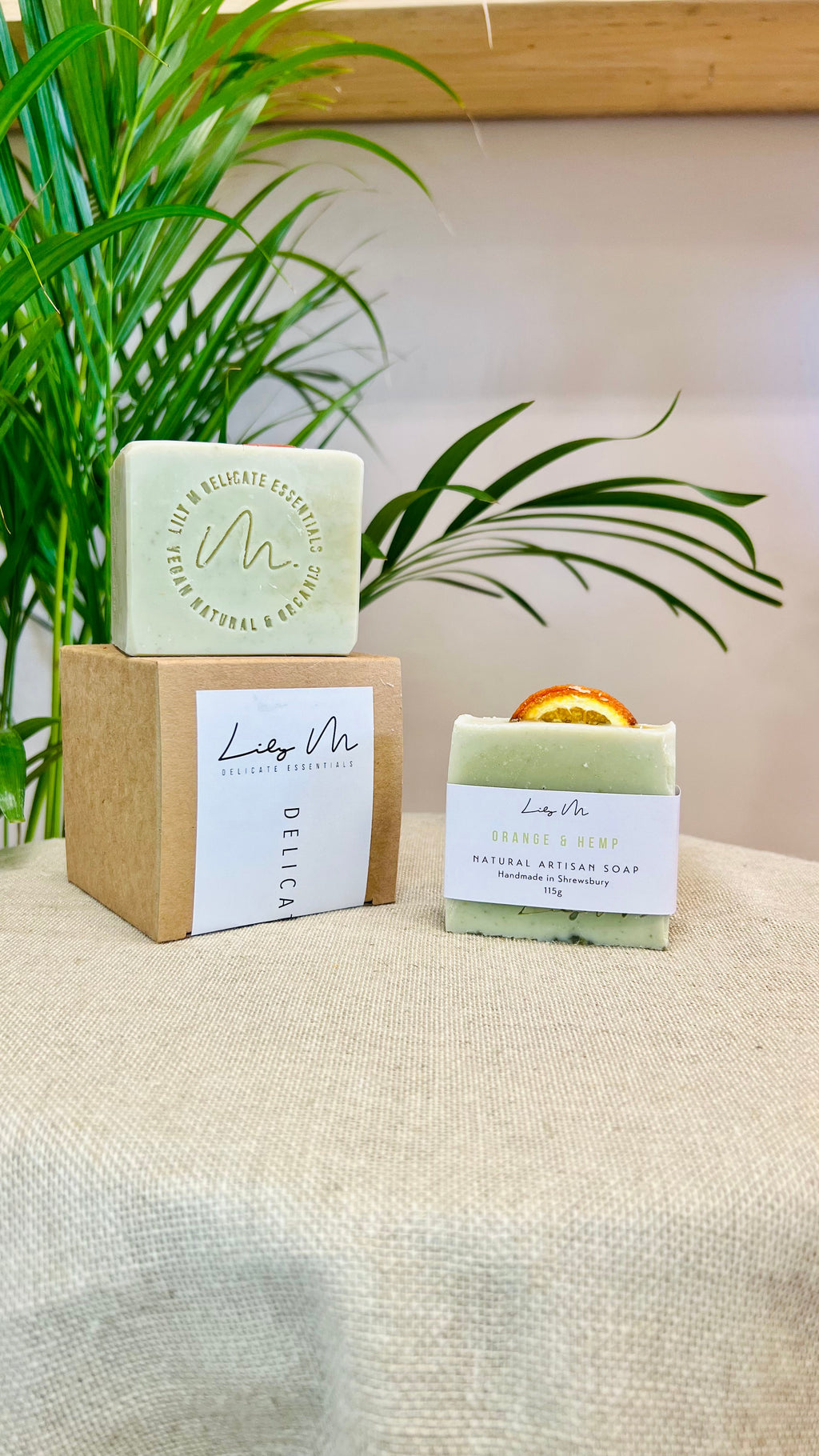 Orange & Hemp Soap Body Bar