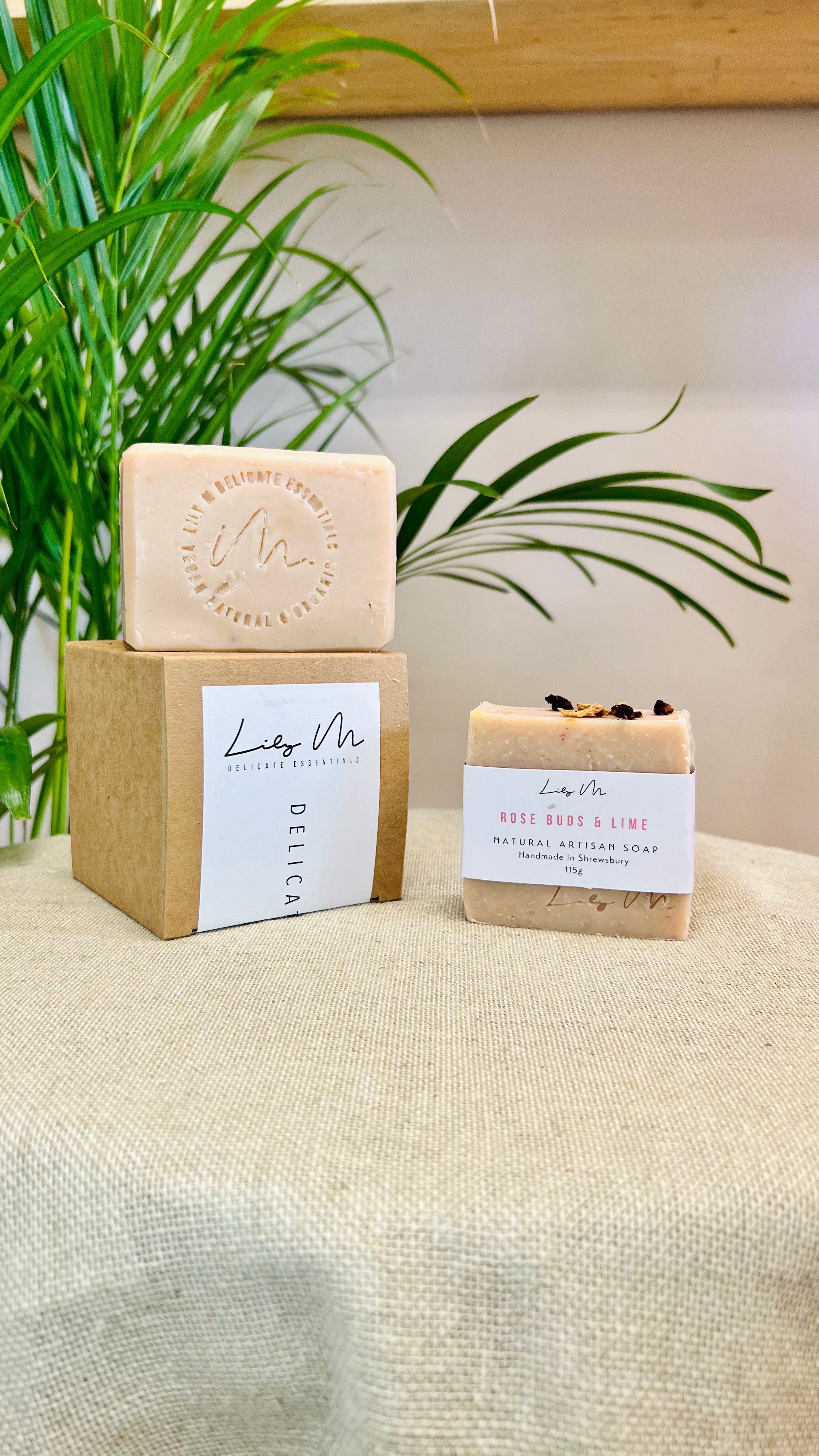 Rose Buds & Lime Soap Body Bar