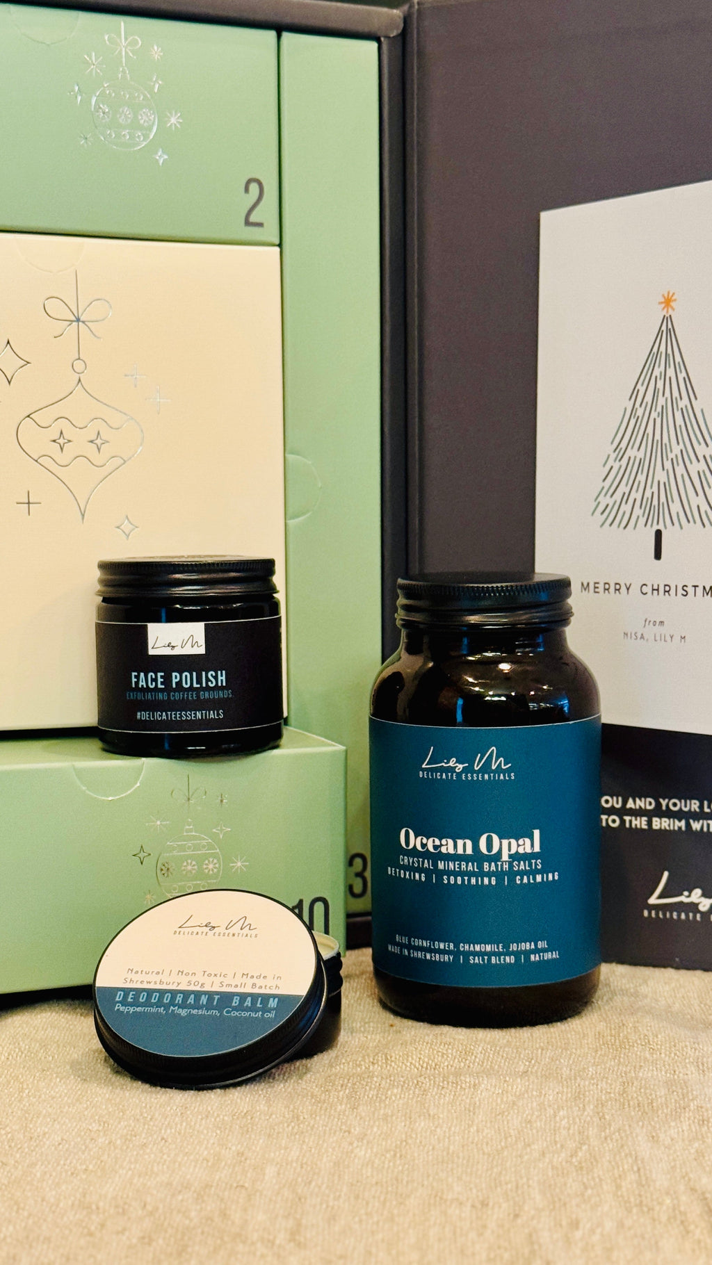 The Lily M 12 Days of Beauty Advent Calendar