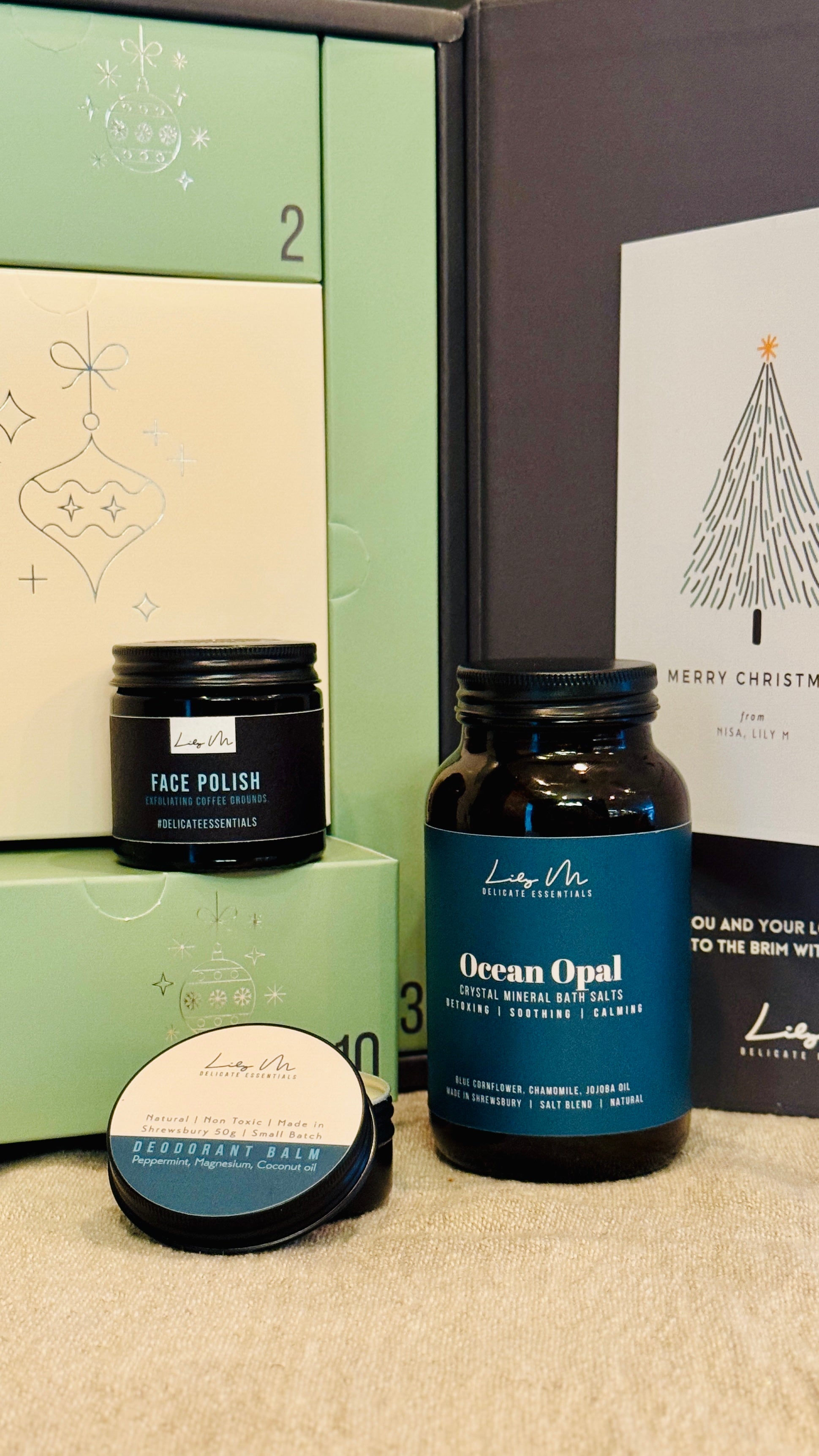 The Lily M 12 Days of Beauty Advent Calendar