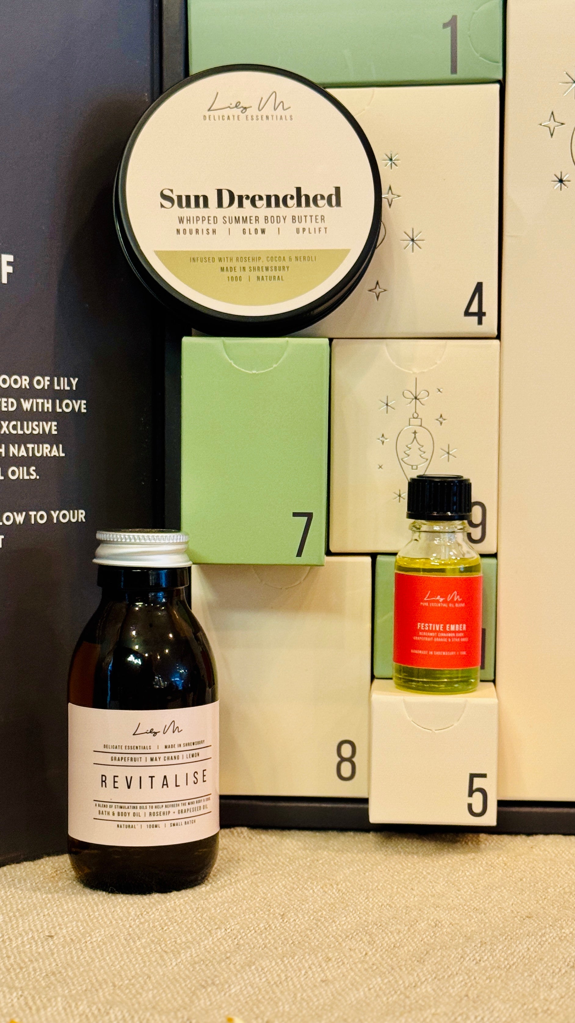 The Lily M 12 Days of Beauty Advent Calendar