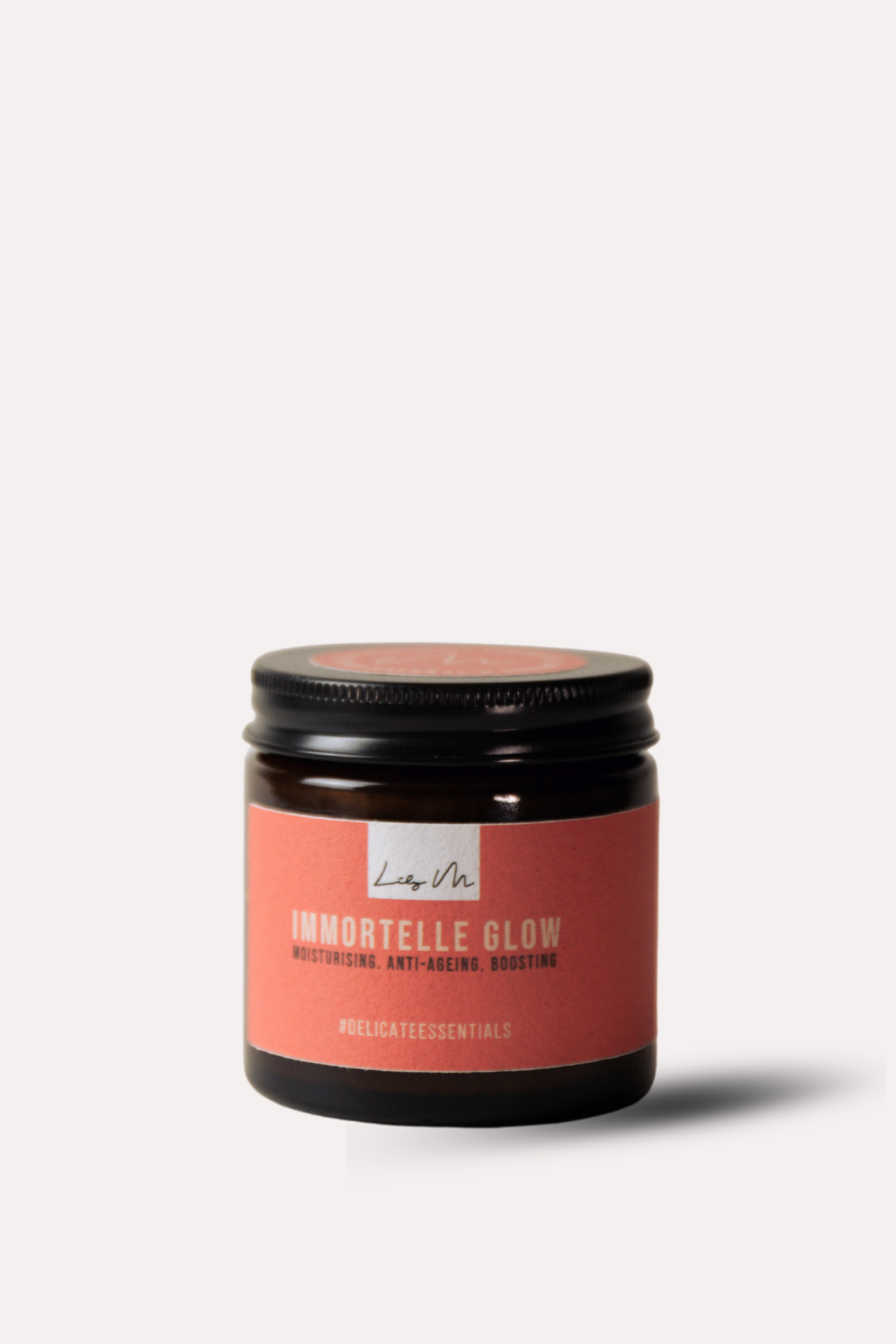 Jar of 'Innate'elle Glow' on a white background