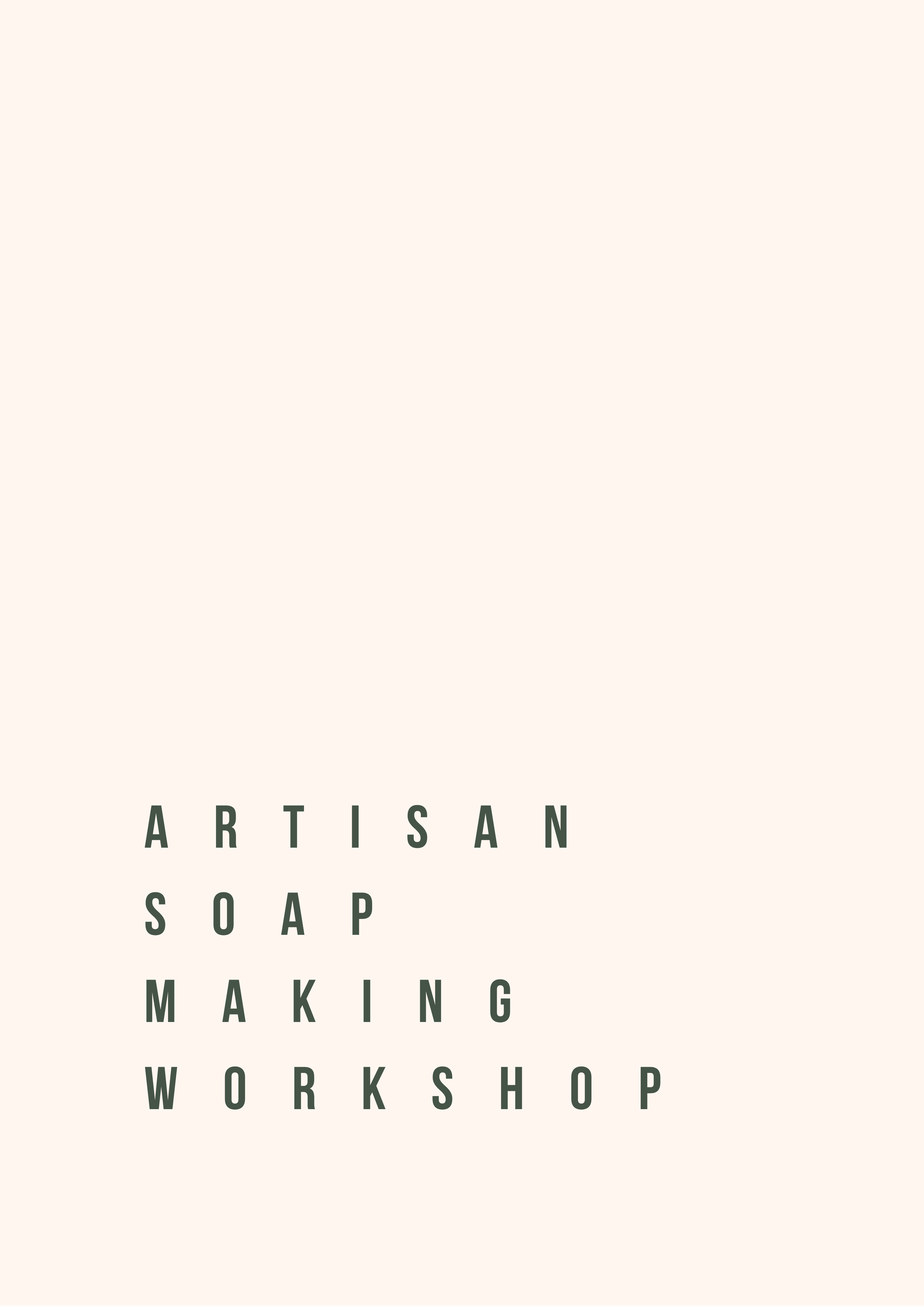 Artisan Soap Making Workshop