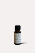 Small essential oil bottle labeled 'Soft Bloom' on a white background